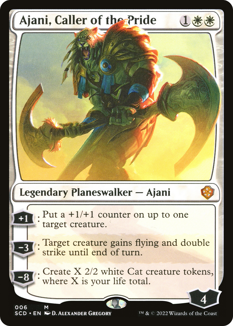 Ajani, Caller of the Pride [Starter Commander Decks] | Gamer Loot