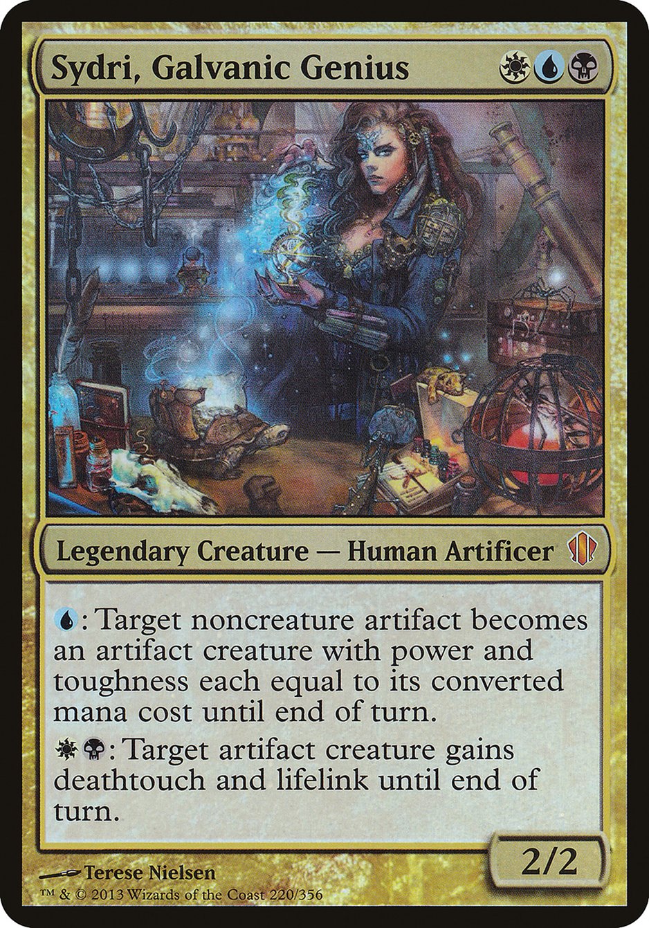 Sydri, Galvanic Genius (Oversized) [Commander 2013 Oversized] | Gamer Loot