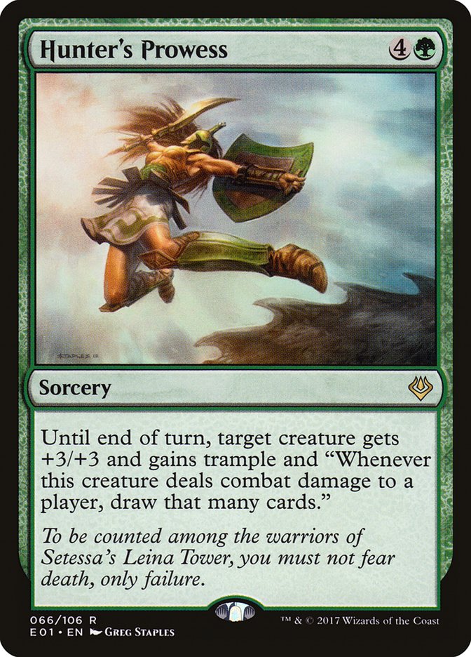 Hunter's Prowess [Archenemy: Nicol Bolas] | Gamer Loot