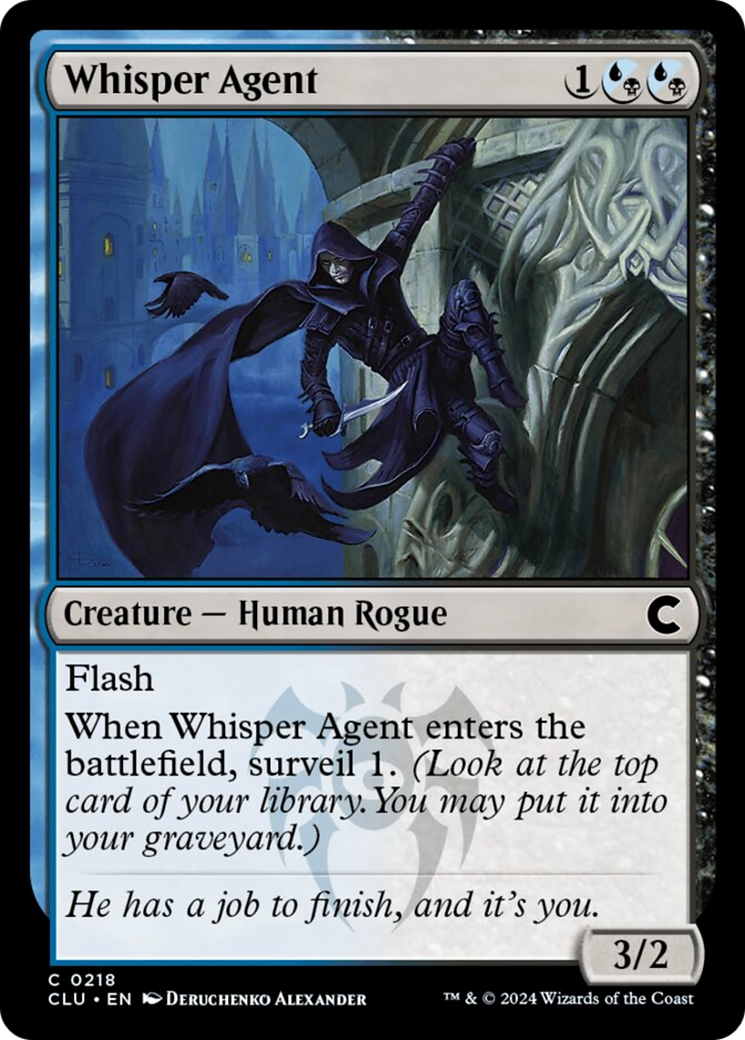 Whisper Agent [Ravnica: Clue Edition] | Gamer Loot