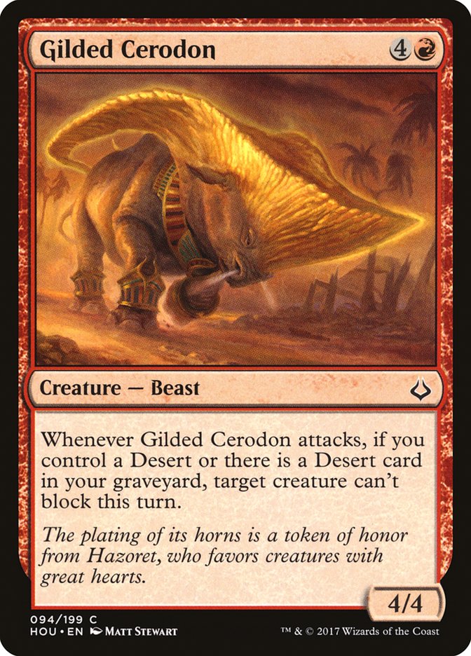 Gilded Cerodon [Hour of Devastation] | Gamer Loot