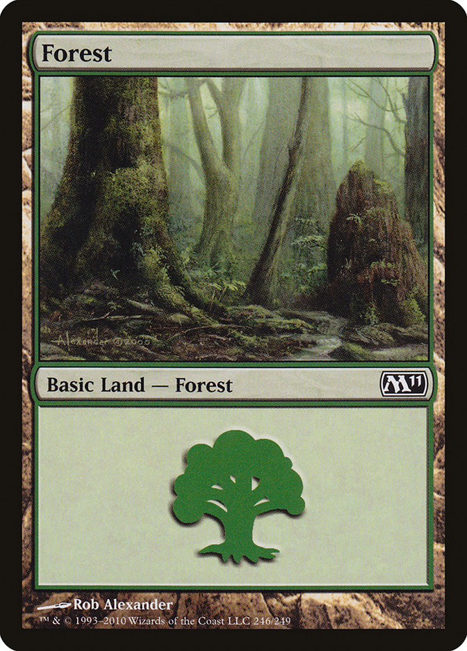 Forest (246) [Magic 2011] | Gamer Loot