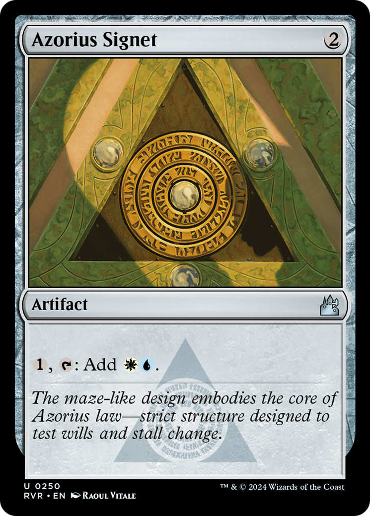 Azorius Signet [Ravnica Remastered] | Gamer Loot