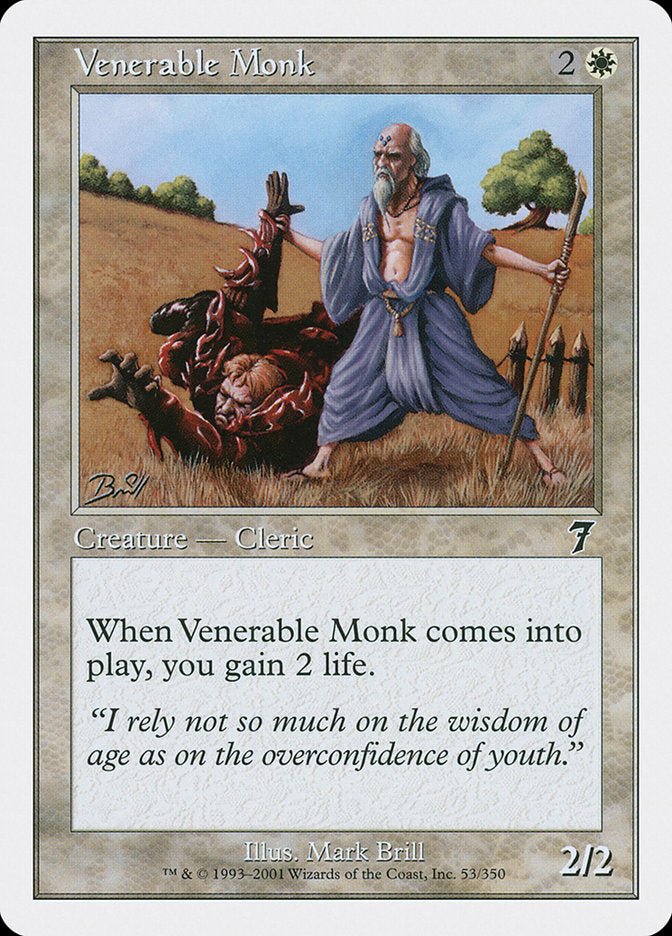 Venerable Monk [Seventh Edition] | Gamer Loot