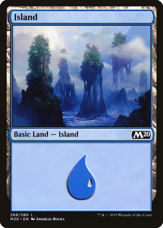 Island (268) [Core Set 2020] | Gamer Loot