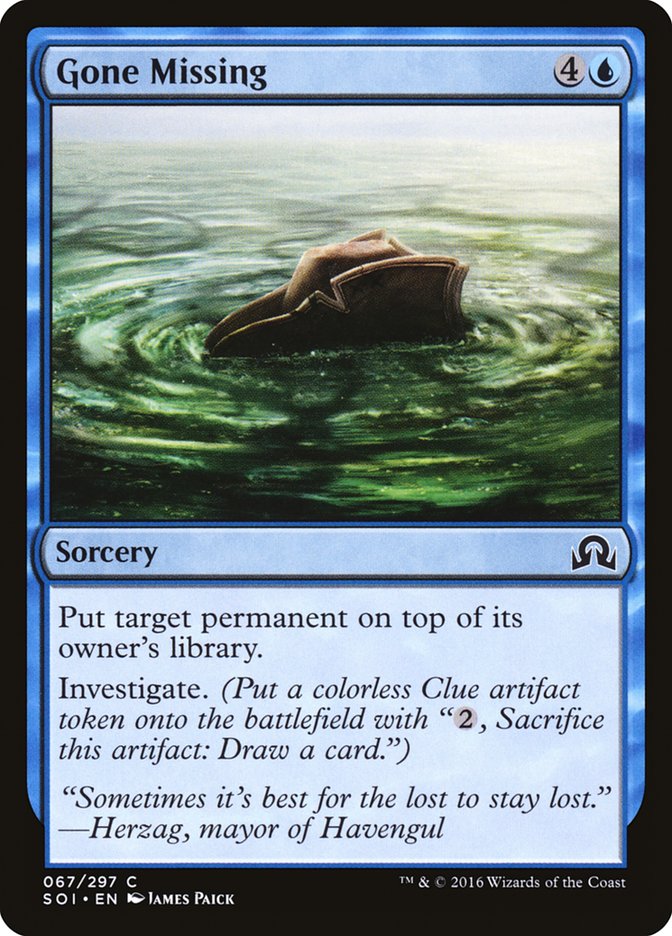 Gone Missing [Shadows over Innistrad] | Gamer Loot