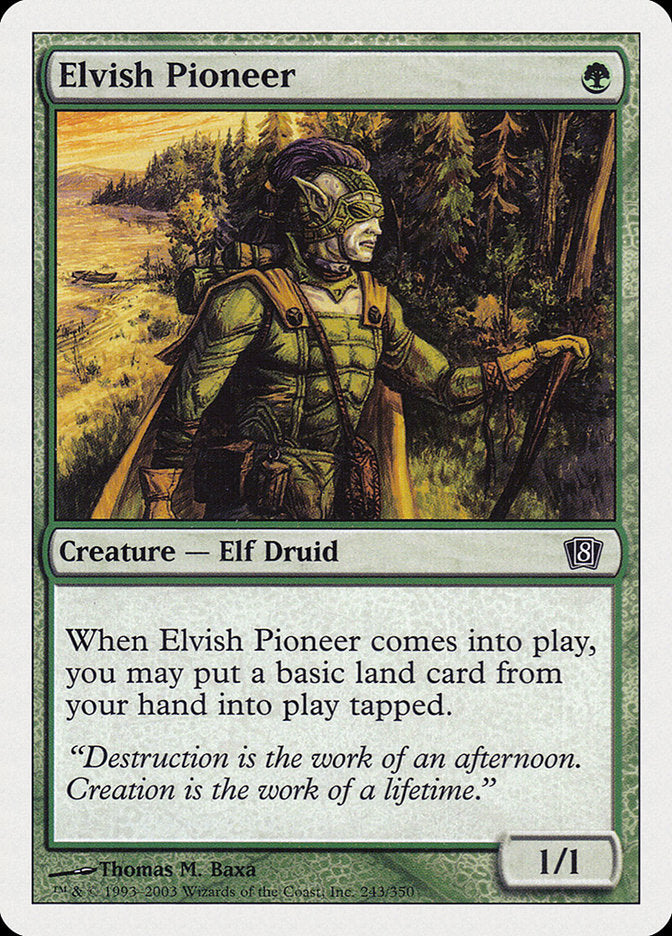 Elvish Pioneer [Eighth Edition] | Gamer Loot