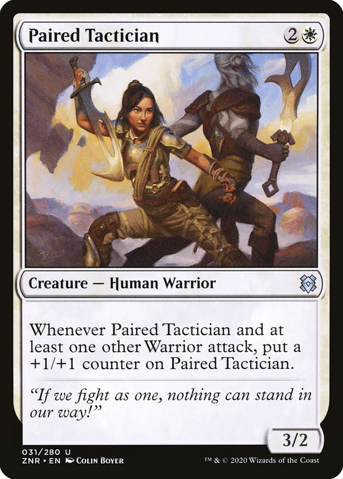 Paired Tactician [Zendikar Rising] | Gamer Loot