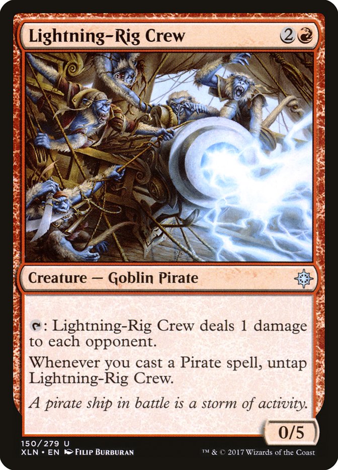 Lightning-Rig Crew [Ixalan] | Gamer Loot
