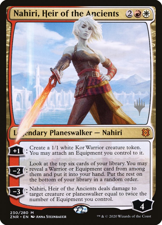 Nahiri, Heir of the Ancients (Promo Pack) [Zendikar Rising Promos] | Gamer Loot