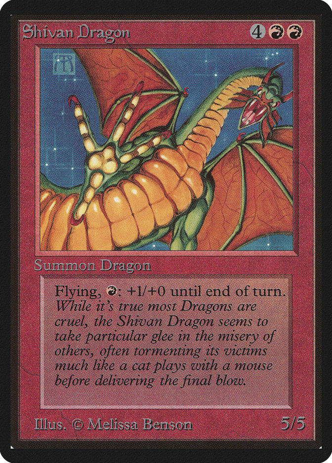 Shivan Dragon [Limited Edition Beta] | Gamer Loot