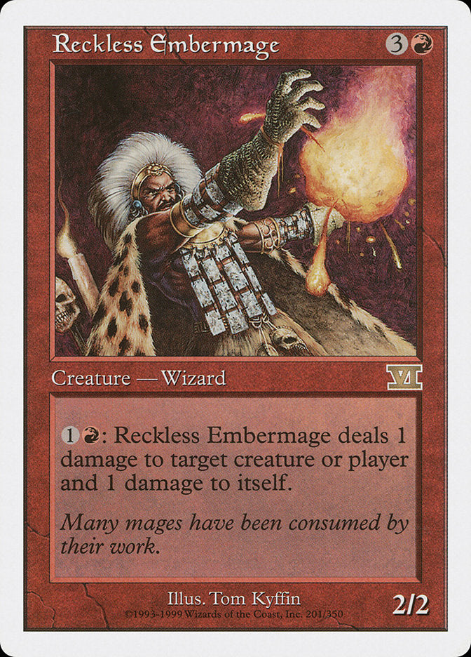 Reckless Embermage [Classic Sixth Edition] | Gamer Loot