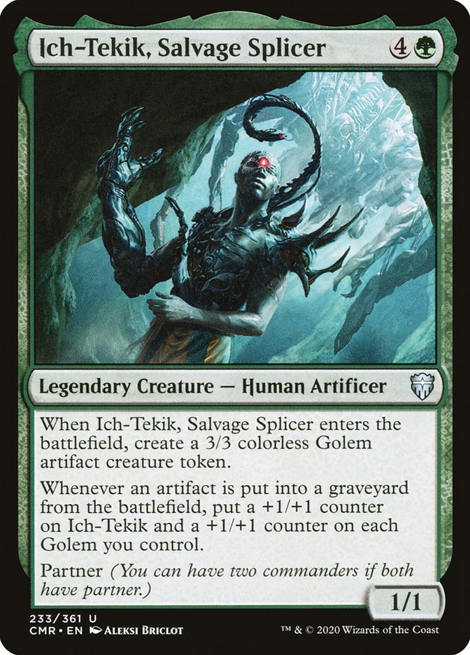 Ich-Tekik, Salvage Splicer [Commander Legends] | Gamer Loot