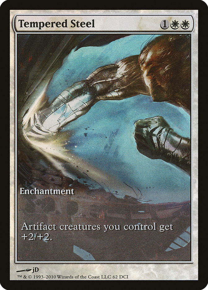 Tempered Steel (Game Day) (Extended) [Scars of Mirrodin Promos] | Gamer Loot