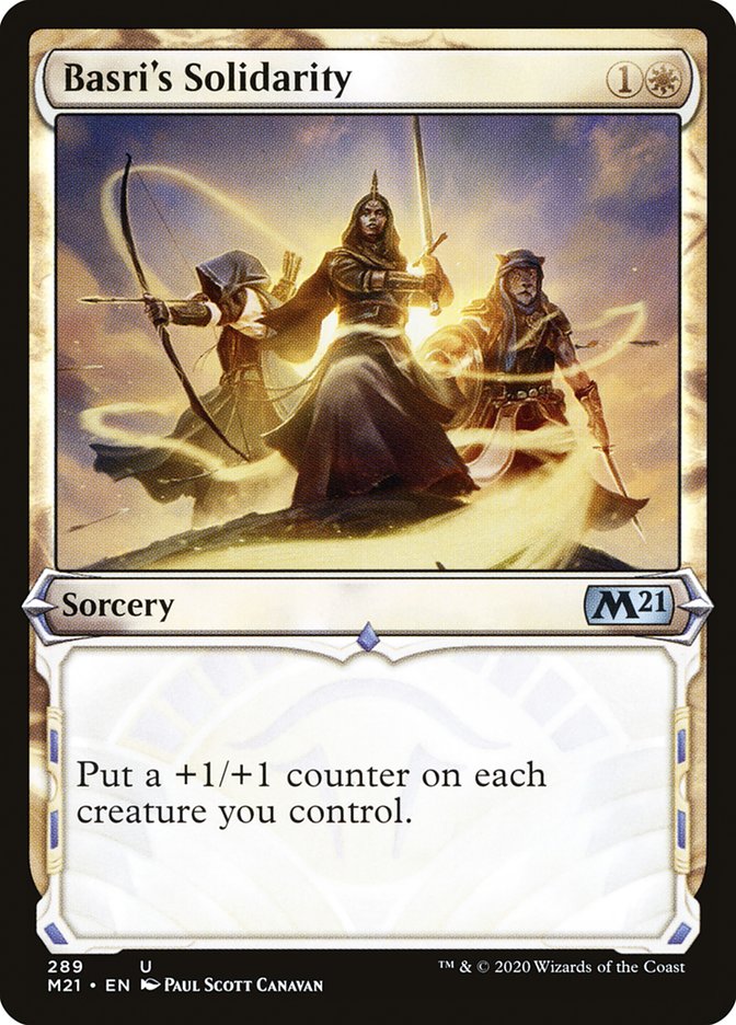 Basri's Solidarity (Showcase) [Core Set 2021] | Gamer Loot