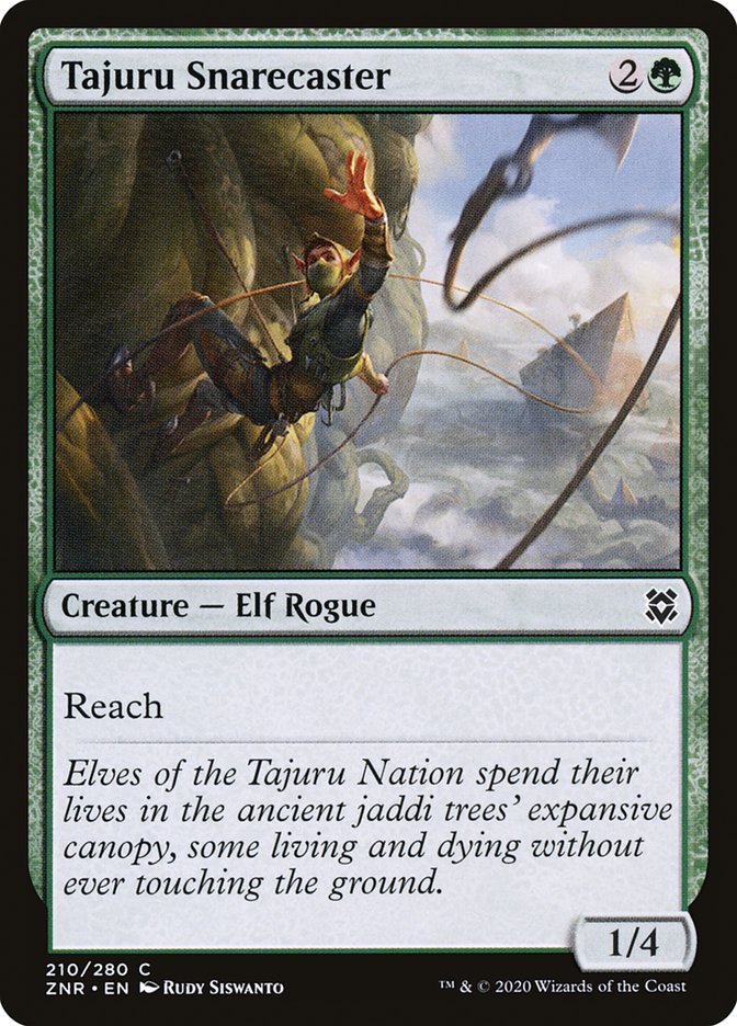 Tajuru Snarecaster [Zendikar Rising] | Gamer Loot