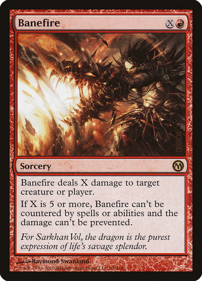 Banefire [Duels of the Planeswalkers] | Gamer Loot