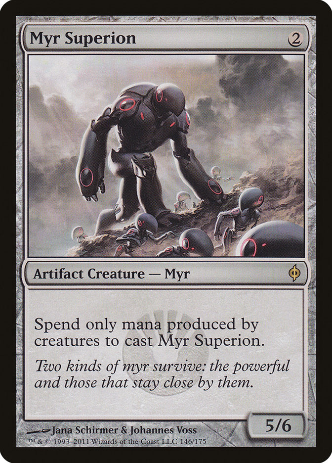 Myr Superion [New Phyrexia] | Gamer Loot