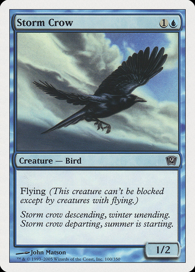 Storm Crow [Ninth Edition] | Gamer Loot