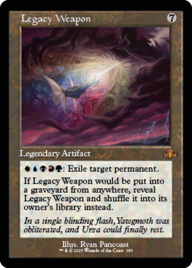 Legacy Weapon (Retro) [Dominaria Remastered] | Gamer Loot