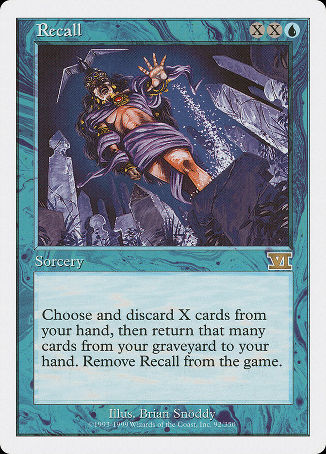 Recall [Classic Sixth Edition] | Gamer Loot