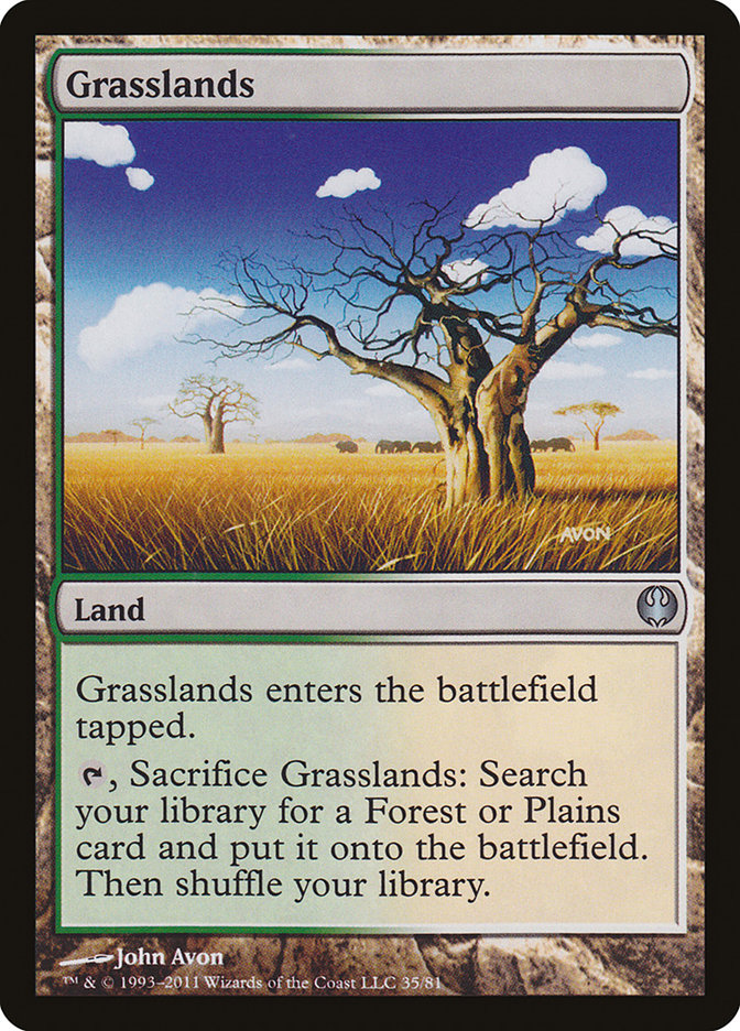 Grasslands [Duel Decks: Knights vs. Dragons] | Gamer Loot