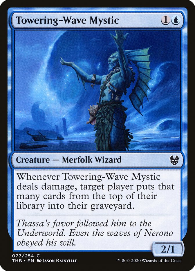 Towering-Wave Mystic [Theros Beyond Death] | Gamer Loot