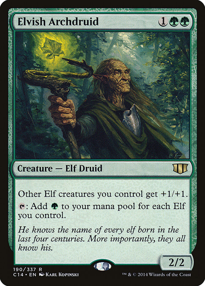 Elvish Archdruid [Commander 2014] | Gamer Loot