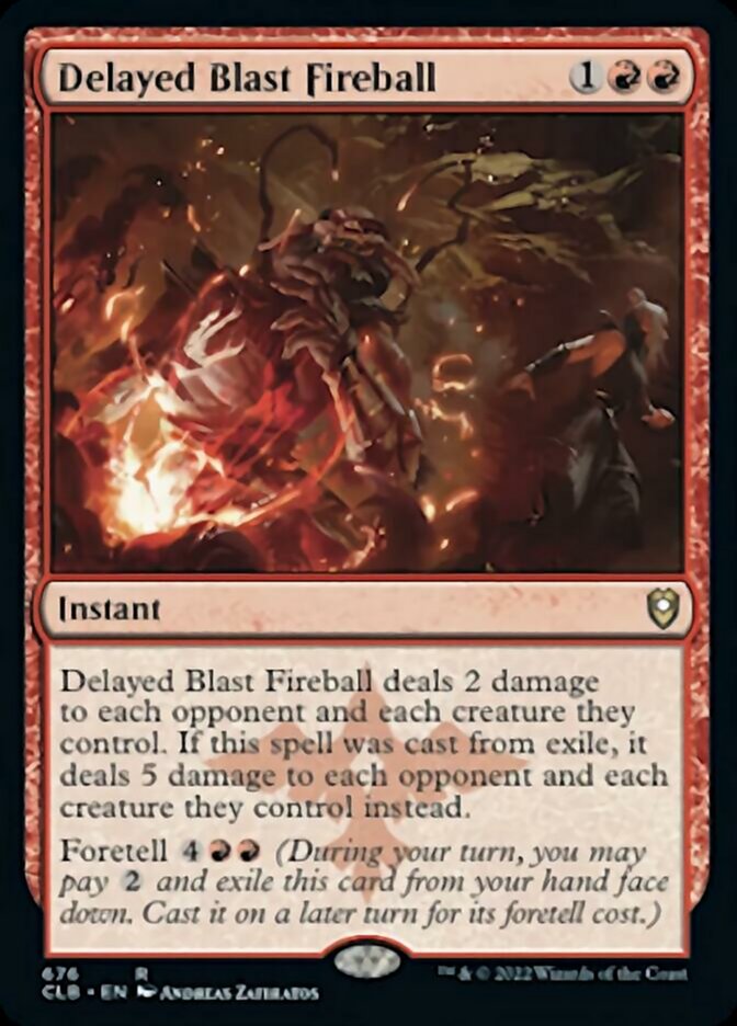 Delayed Blast Fireball [Commander Legends: Battle for Baldur's Gate] | Gamer Loot