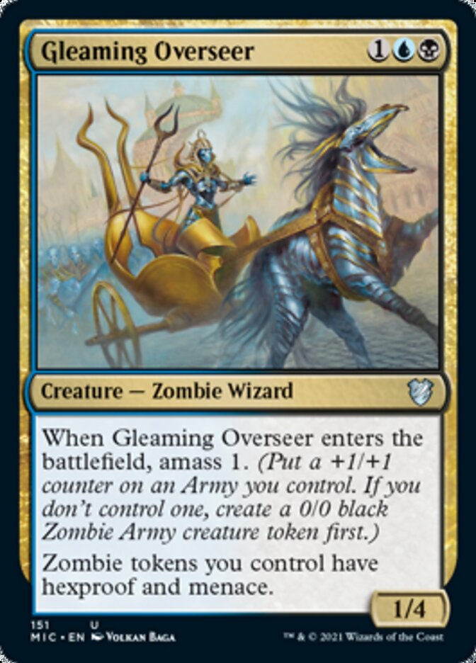 Gleaming Overseer [Innistrad: Midnight Hunt Commander] | Gamer Loot