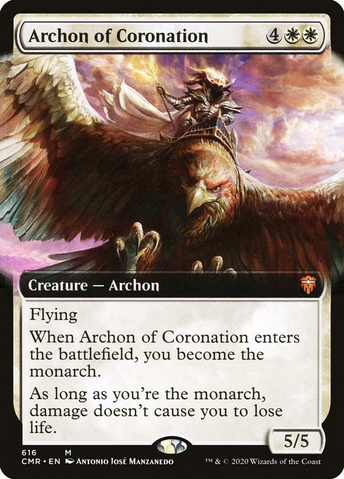 Archon of Coronation (Extended) [Commander Legends] | Gamer Loot