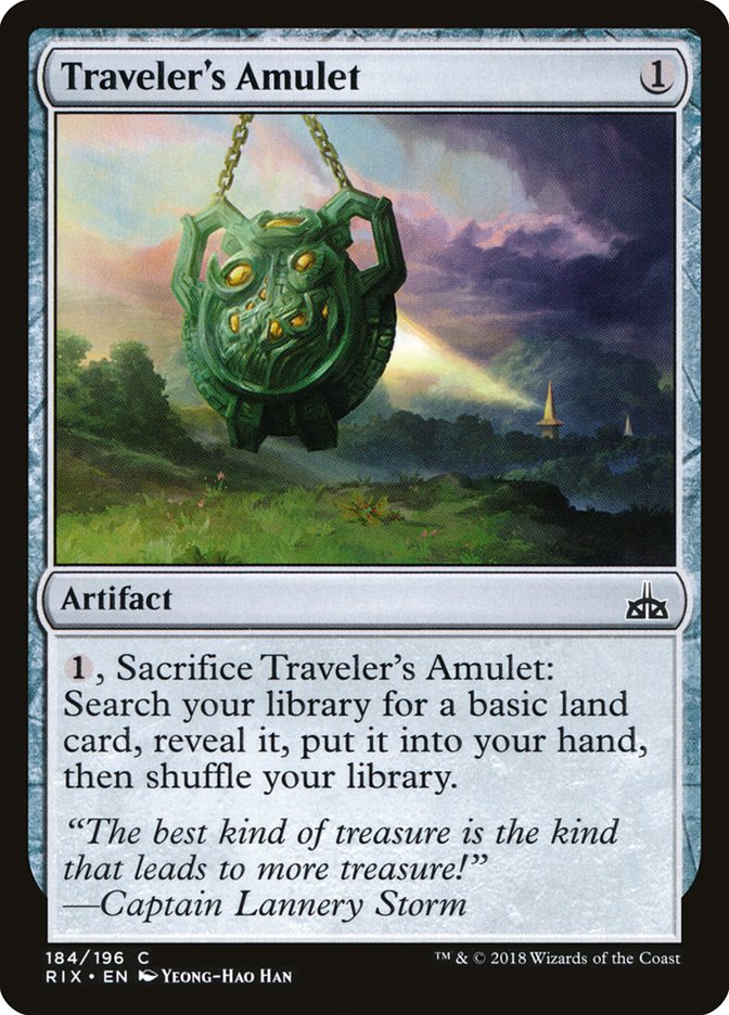 Traveler's Amulet [Rivals of Ixalan] | Gamer Loot