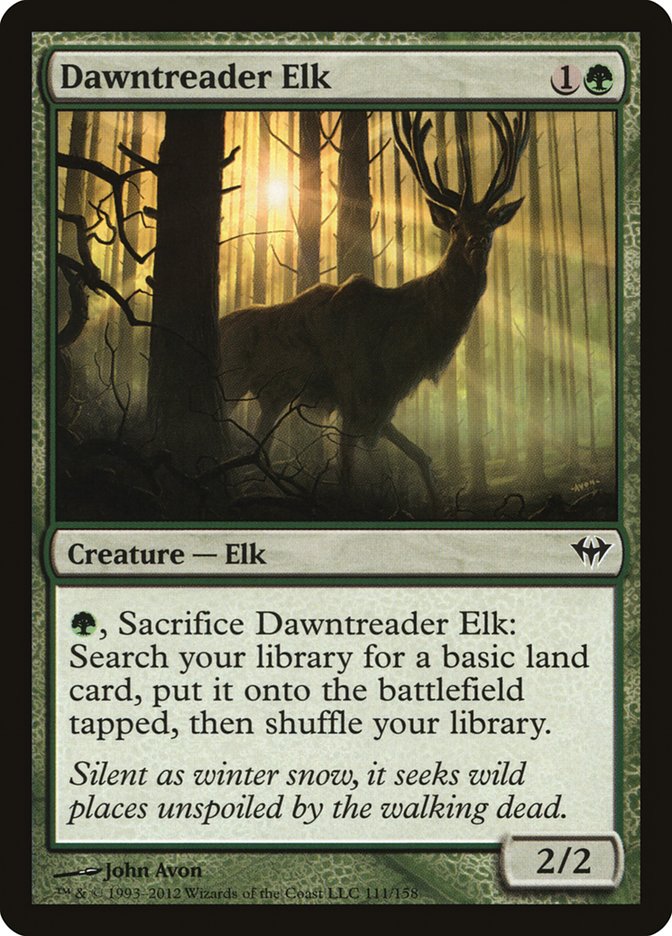Dawntreader Elk [Dark Ascension] | Gamer Loot