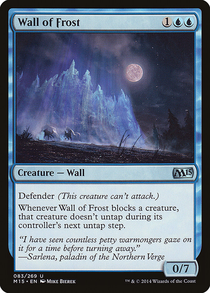 Wall of Frost [Magic 2015] | Gamer Loot