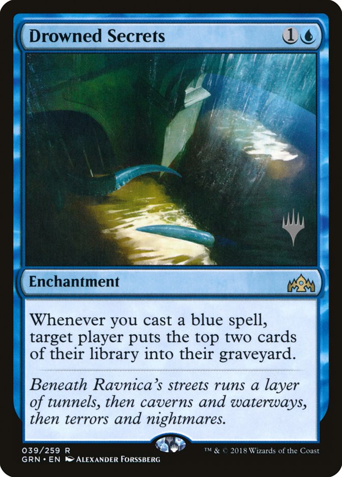 Drowned Secrets (Promo Pack) [Guilds of Ravnica Promos] | Gamer Loot