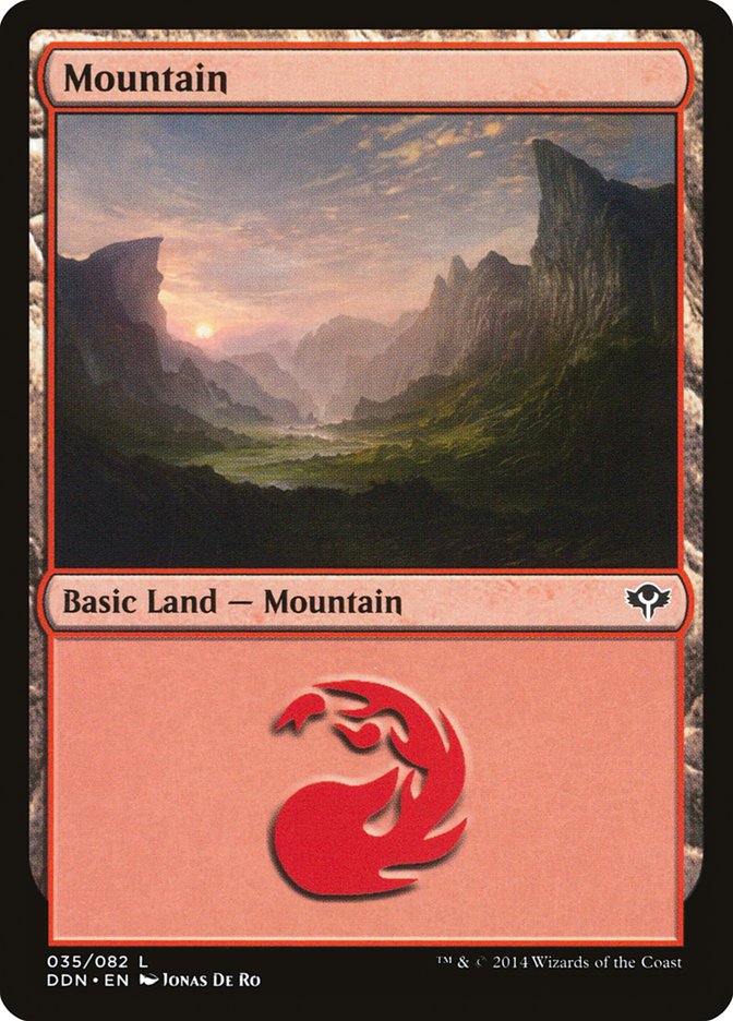 Mountain (35) [Duel Decks: Speed vs. Cunning] | Gamer Loot