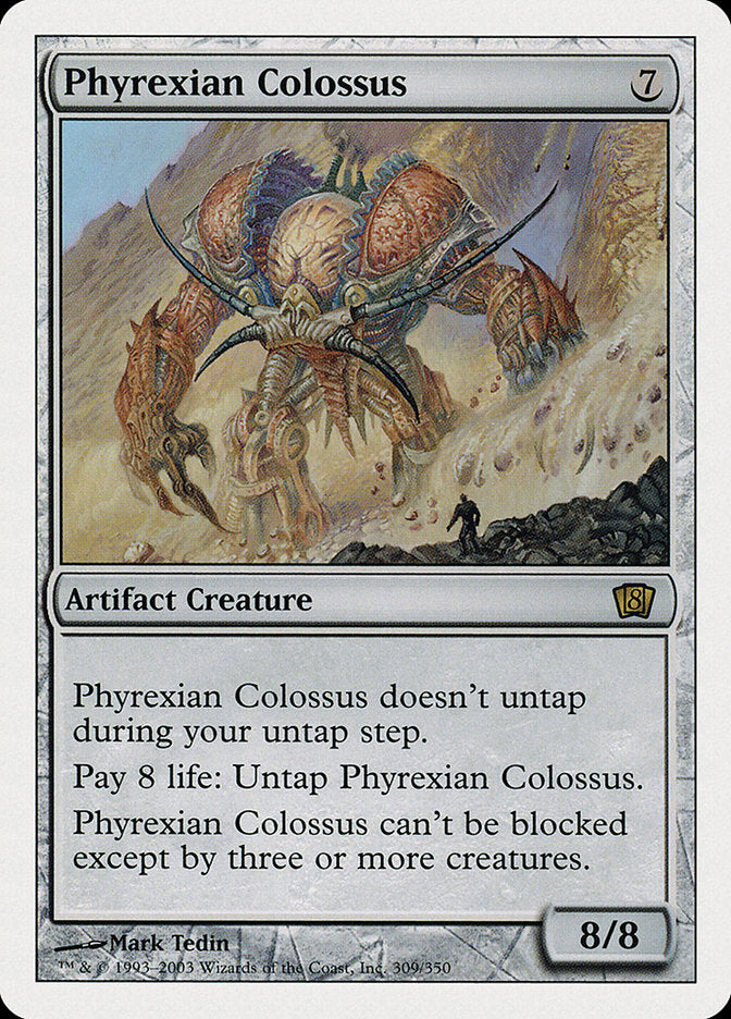 Phyrexian Colossus [Eighth Edition] | Gamer Loot