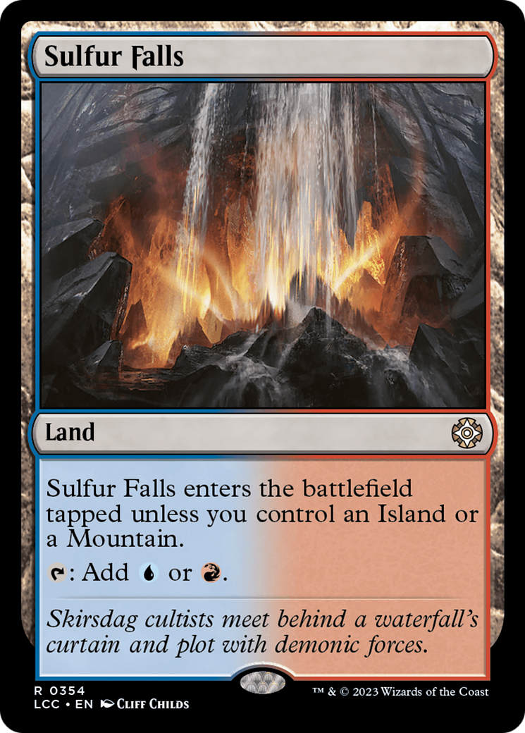 Sulfur Falls [The Lost Caverns of Ixalan Commander] | Gamer Loot