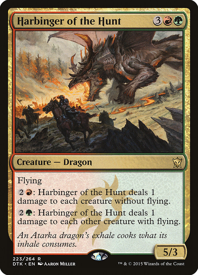 Harbinger of the Hunt [Dragons of Tarkir] | Gamer Loot