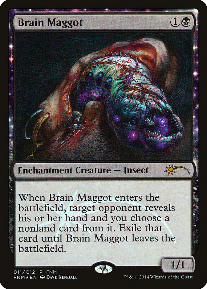 Brain Maggot [Friday Night Magic 2014] | Gamer Loot