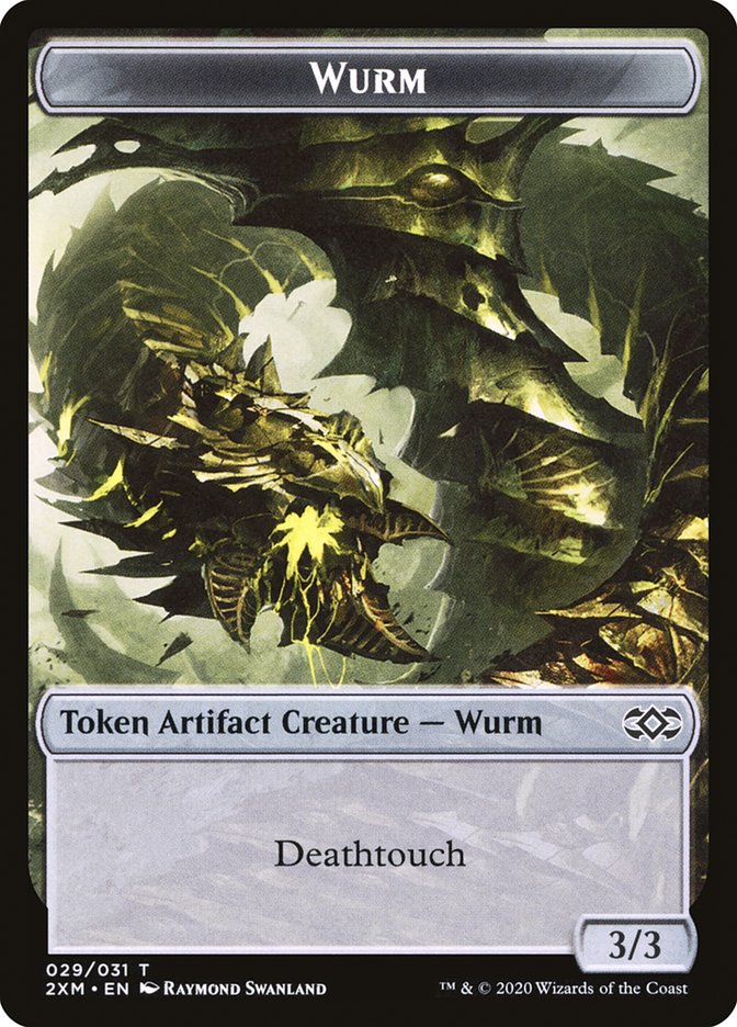 Wurm (029/031) [Double Masters Tokens] | Gamer Loot