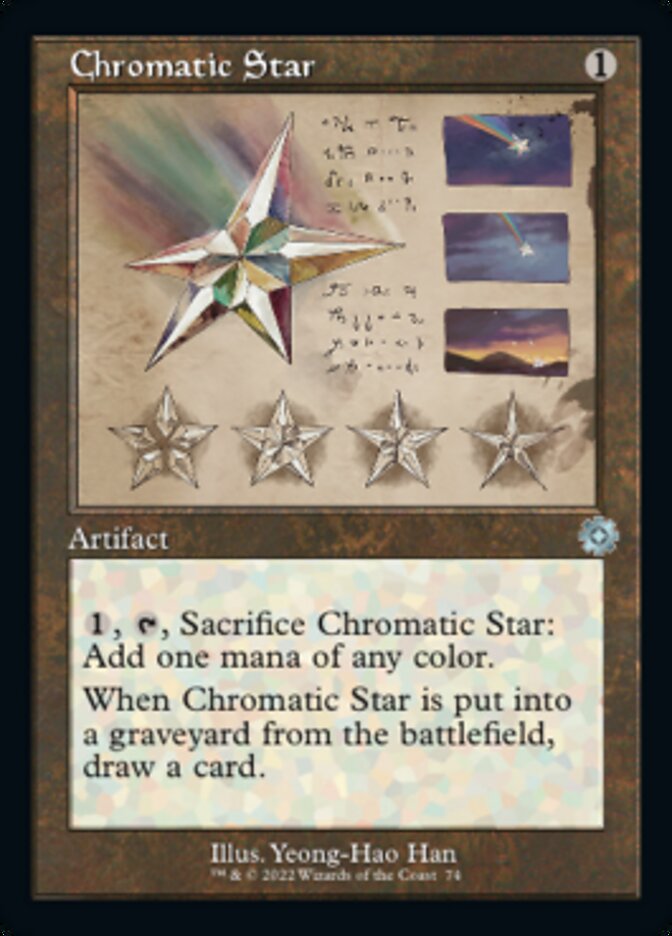 Chromatic Star (Retro Schematic) [The Brothers' War Retro Artifacts] | Gamer Loot