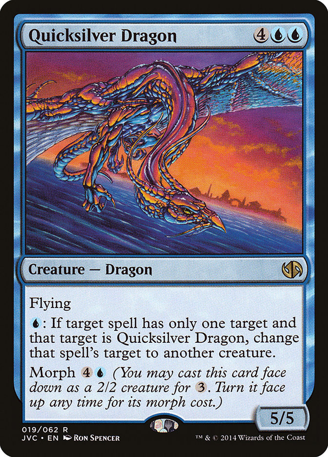 Quicksilver Dragon [Duel Decks Anthology] | Gamer Loot