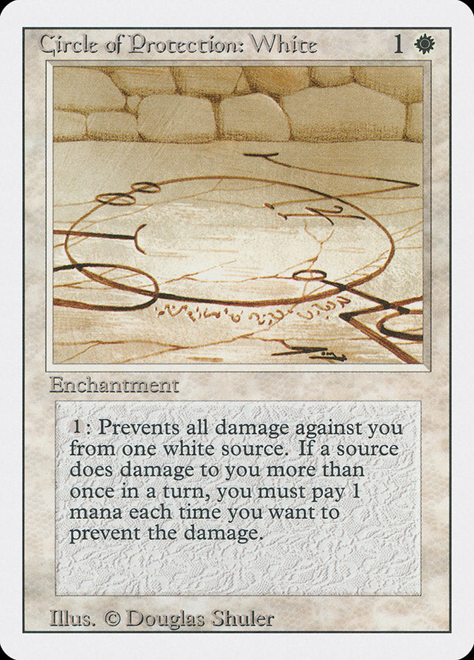 Circle of Protection: White [Revised Edition] | Gamer Loot