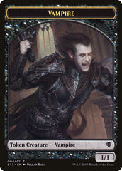 Bat // Vampire Double-sided Token [Commander 2017 Tokens] | Gamer Loot