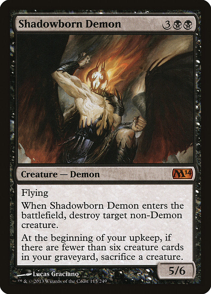 Shadowborn Demon [Magic 2014] | Gamer Loot