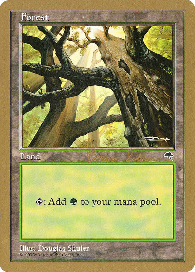 Forest (bs347) (Brian Selden) [World Championship Decks 1998] | Gamer Loot