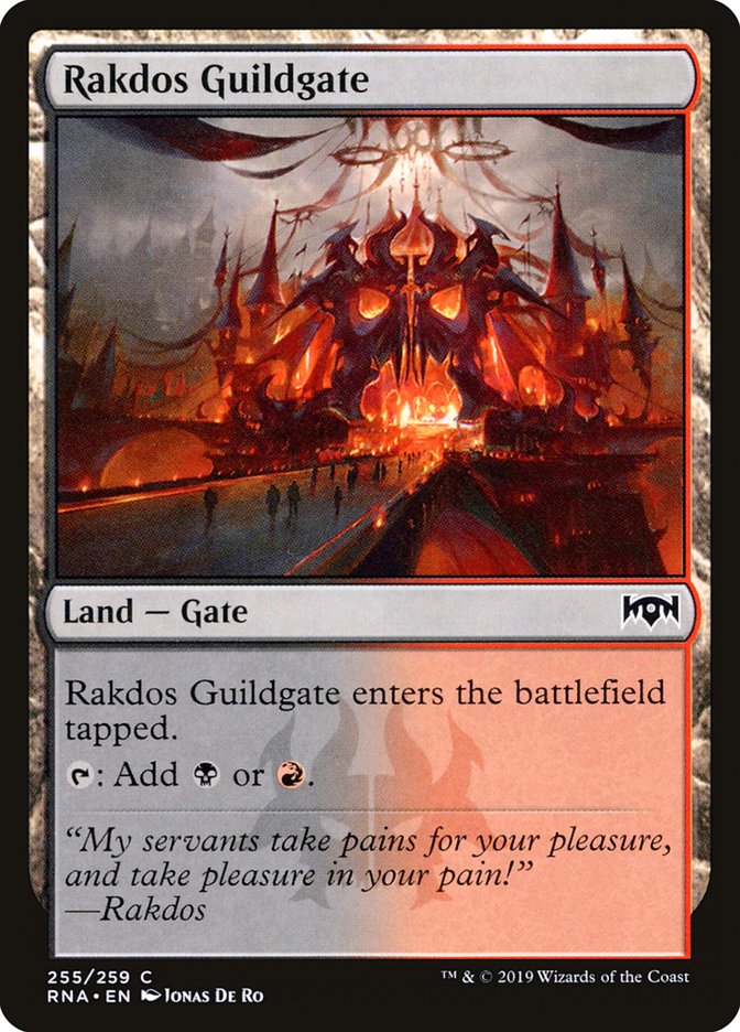 Rakdos Guildgate (255/259) [Ravnica Allegiance] | Gamer Loot