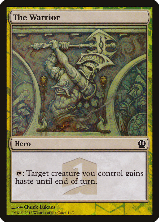 The Warrior [Theros Hero's Path] | Gamer Loot