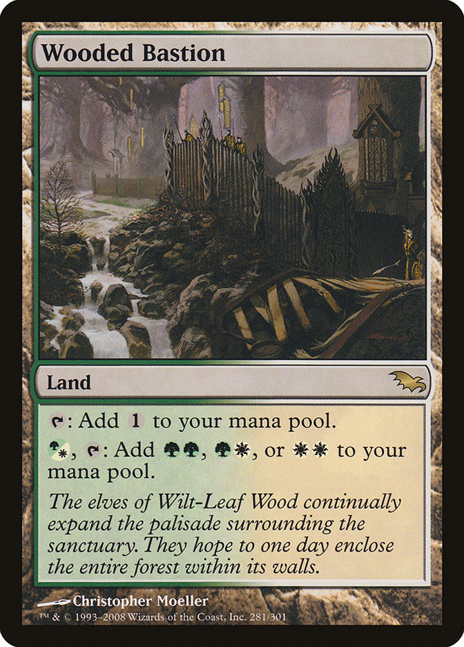 Wooded Bastion [Shadowmoor] | Gamer Loot